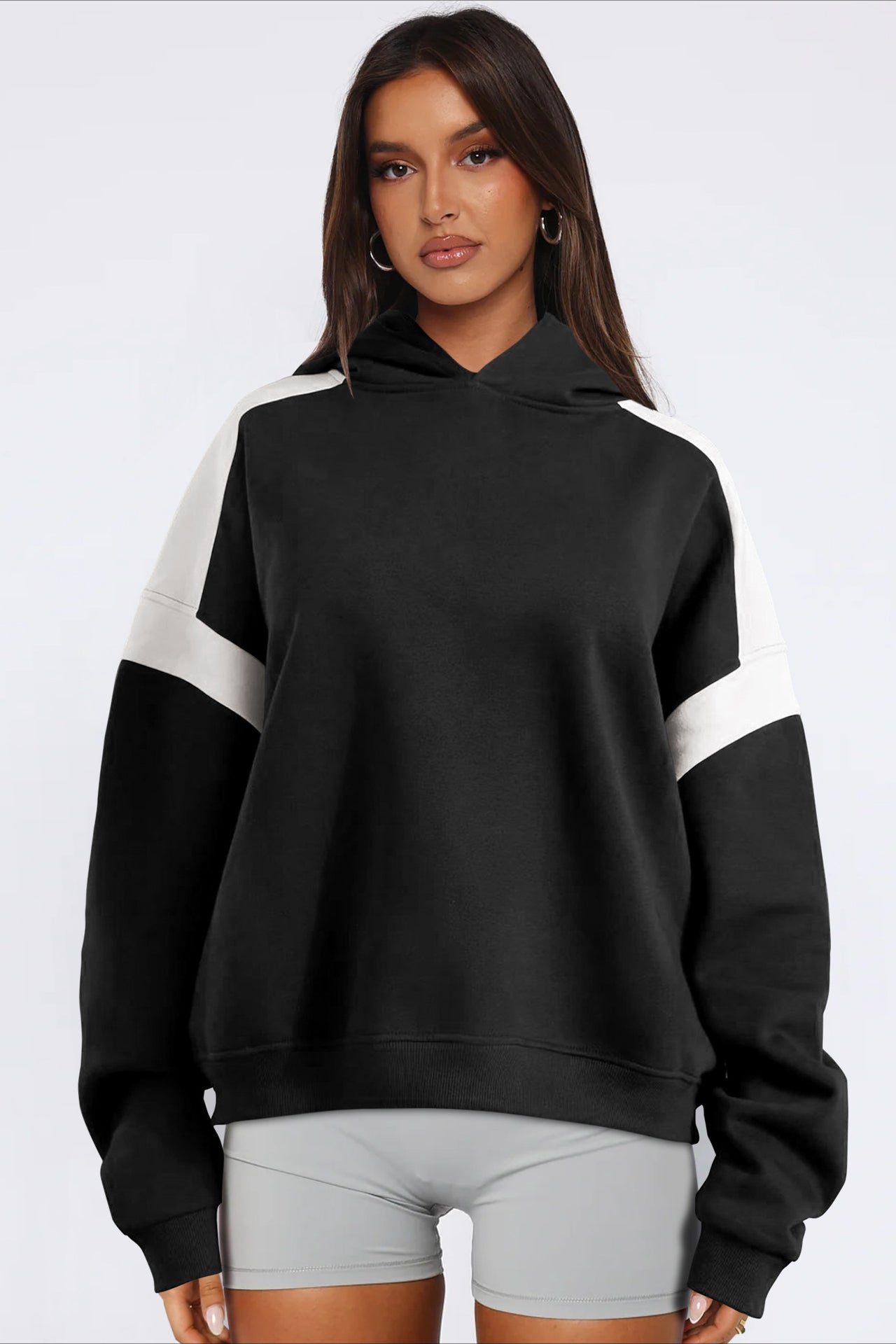 Colorblock Oversized Hoodie