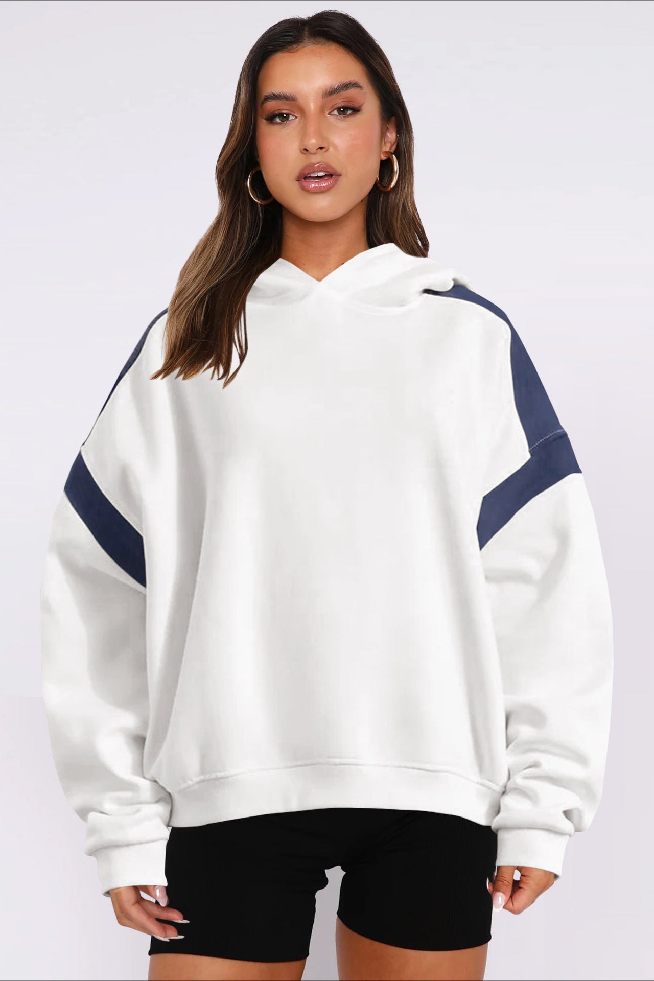 Colorblock Oversized Hoodie