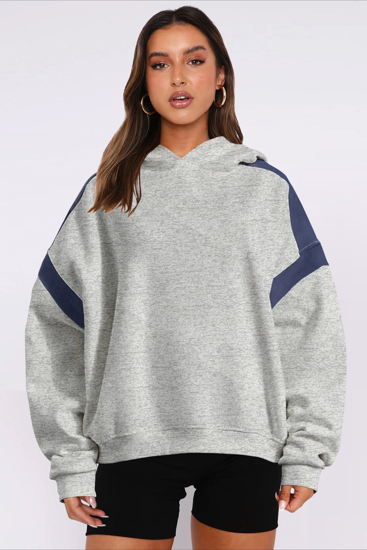 Colorblock Oversized Hoodie