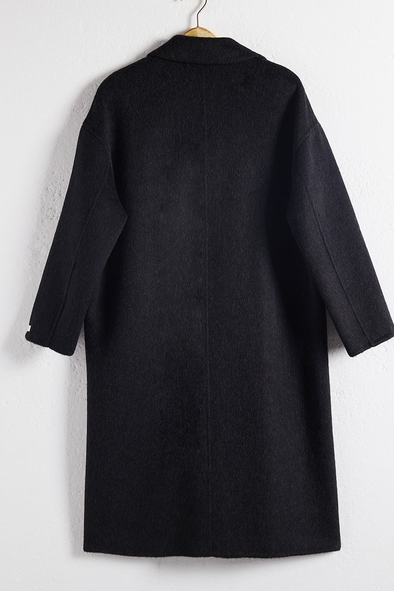 Warm Elegant Buttoned Long Coat