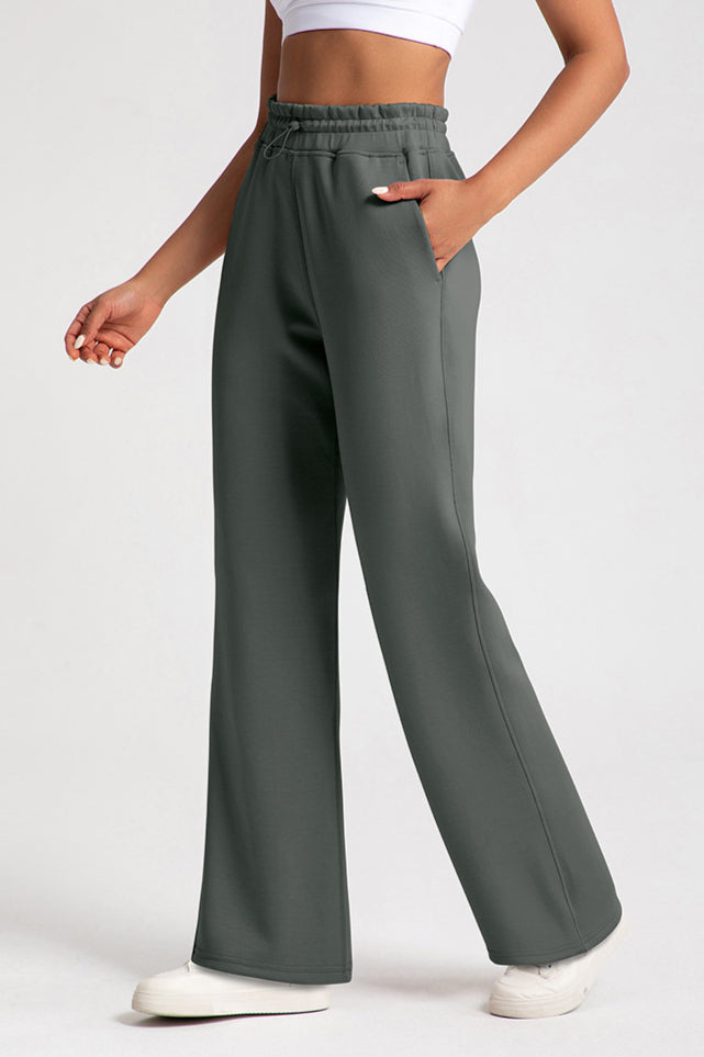 Women's Wide-Leg Lounge Pants