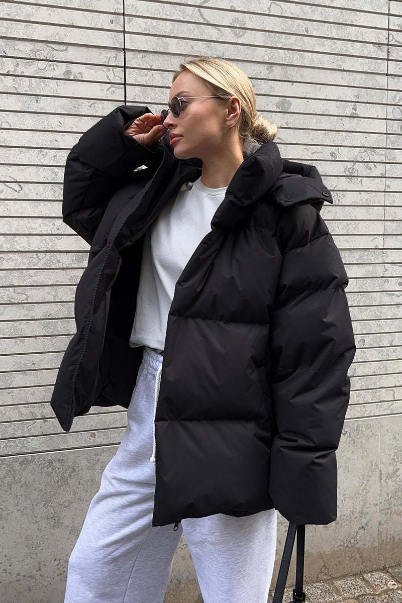 Women's Stylish Oversized Puffer Jacket