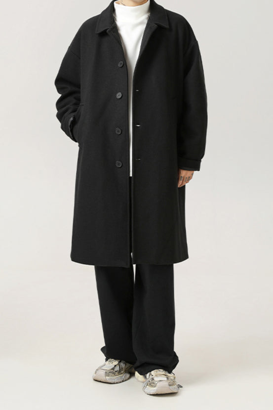 Men's Classic Timeless Wool Coat