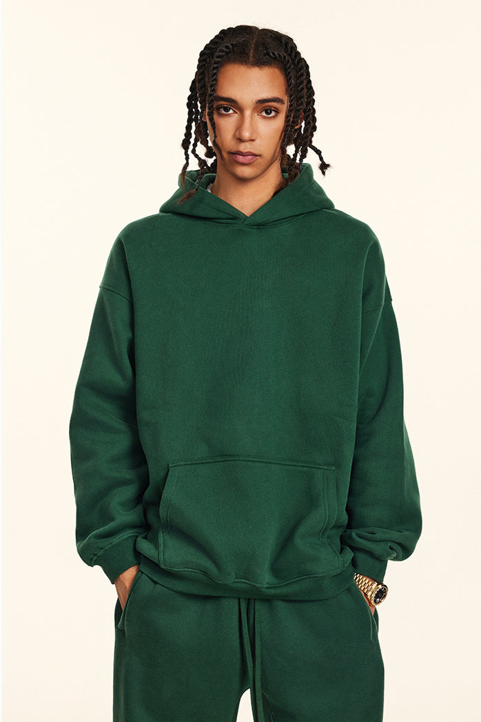 Oversize Hoodie Kapuzenpullover Sweatshirt Bequem Lang Modisch