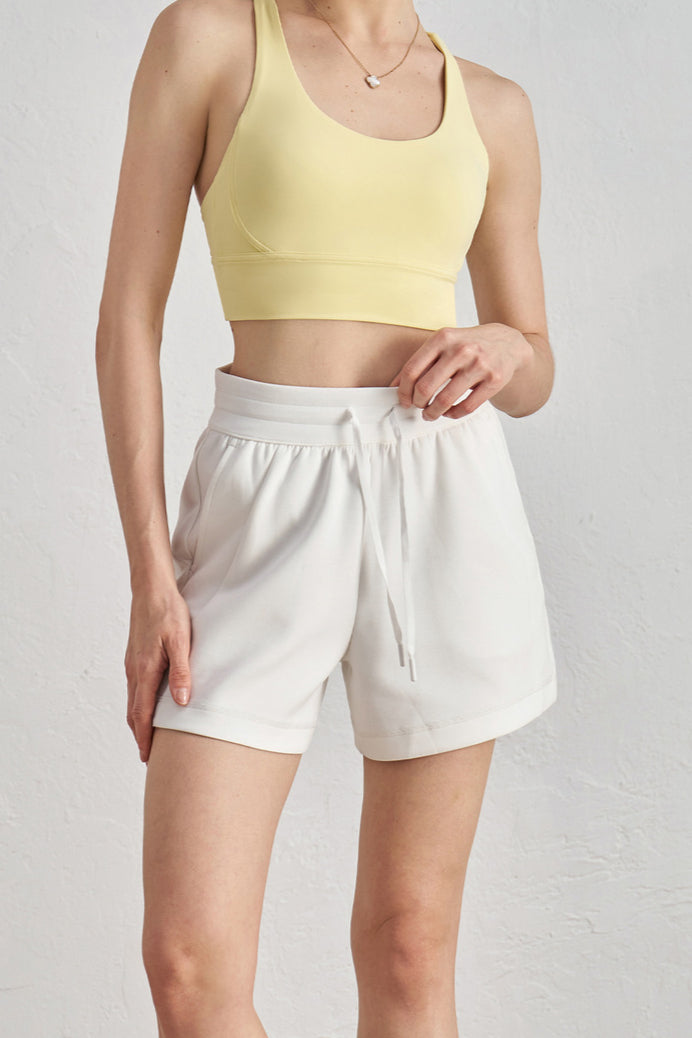 Ivory Refine Leisure Shorts