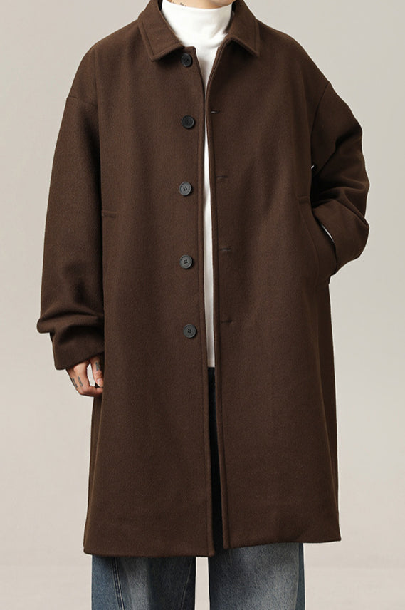 Men's Classic Timeless Wool Coat