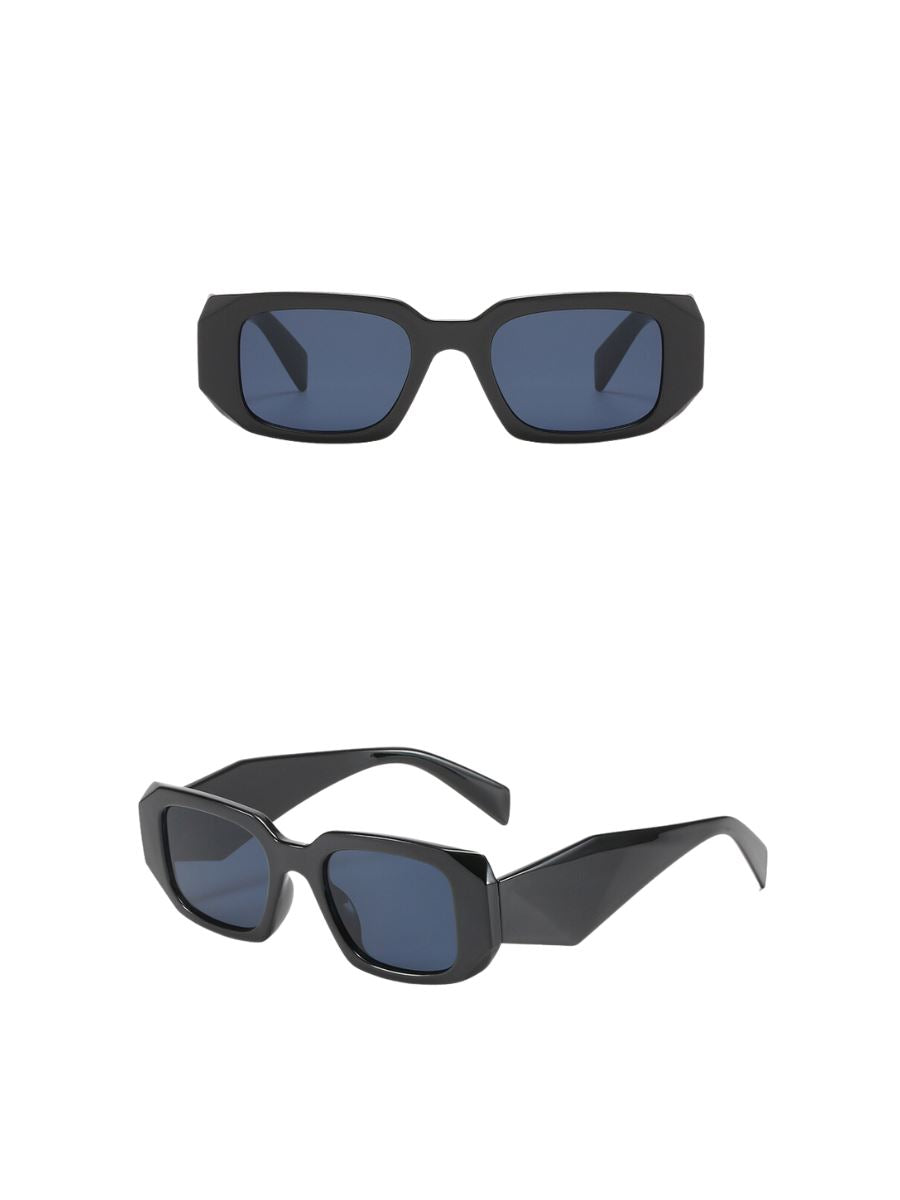 Catwalk Square Frame Sunglasses Pinchbox Black 